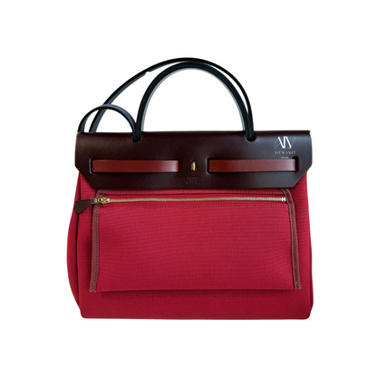 Hermes Herbag 31 Red