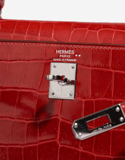 Hermès Kelly 25 Niloticus Crocodile Braise