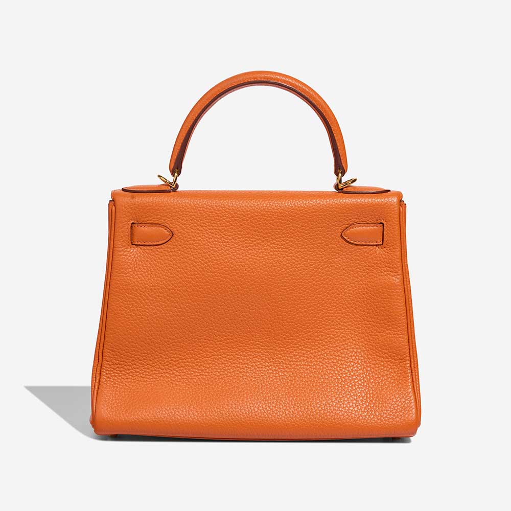 Hermès Kelly 28 Clémence Orange H