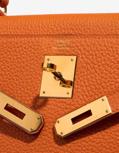 Hermès Kelly 28 Clémence Orange H