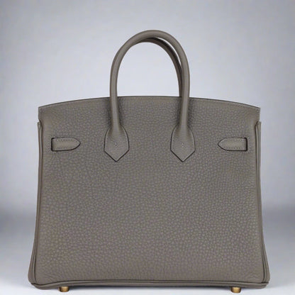 Hermès Birkin 25 Gris Meyer Togo Gold Hardware