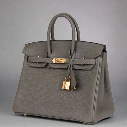 Hermès Birkin 25 Gris Meyer Togo Gold Hardware