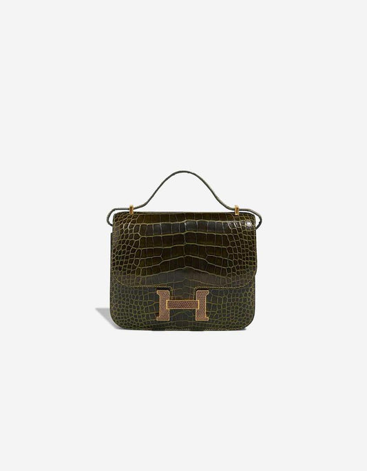 Hermès Constance 18 Alligator / Lizard Vert Véronèse