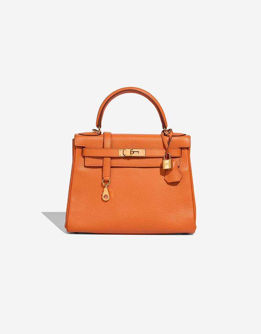 Hermès Kelly 28 Clémence Orange H