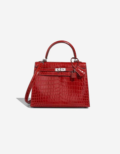 Hermès Kelly 25 Niloticus Crocodile Braise